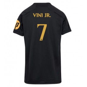 Real Madrid Vinicius Junior #7 Rezervni Dres za Ženska 2023-24 Kratak Rukavima